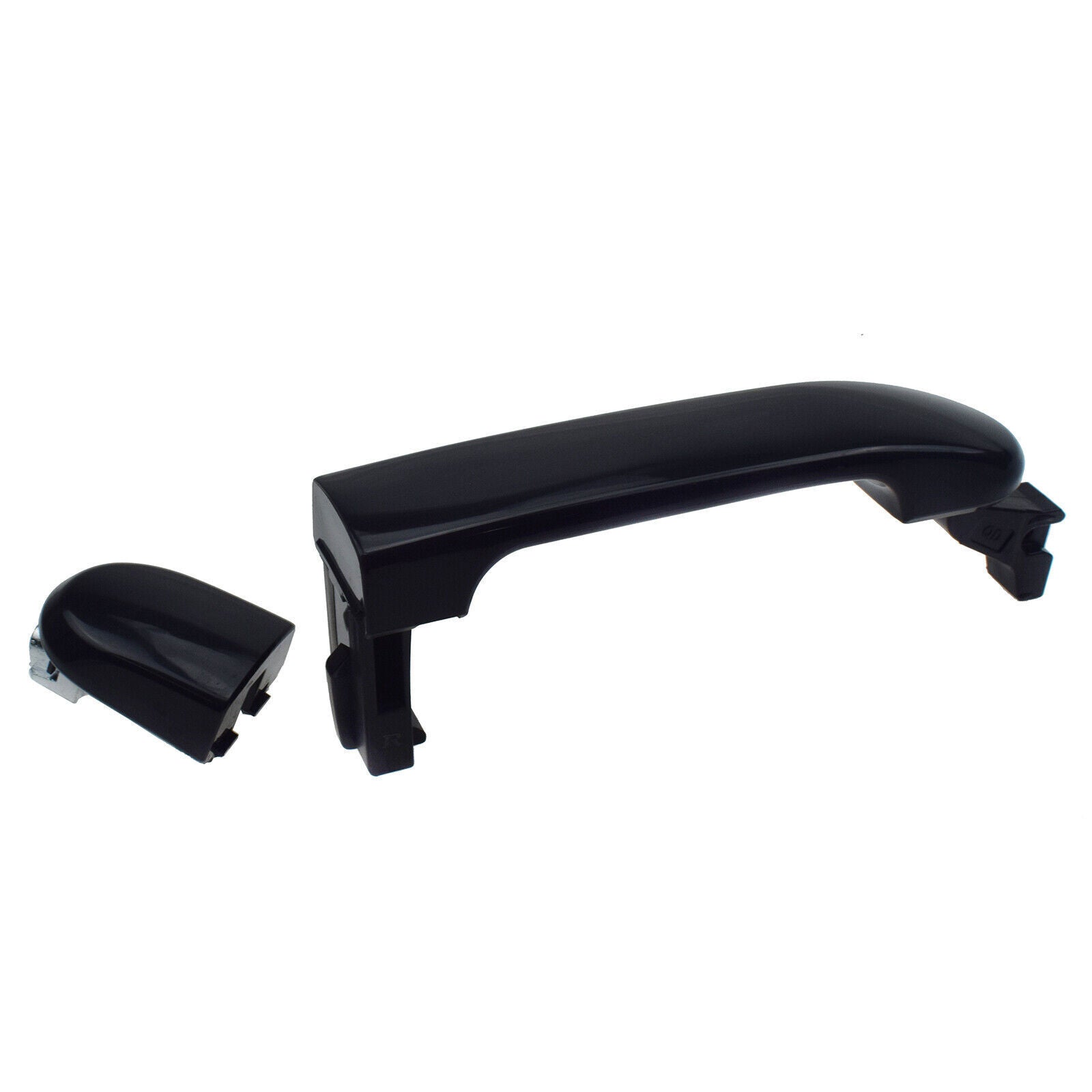 For 2007-12 for Versa Black Right Rear Passage Exterior Door Handle Right Hand - v