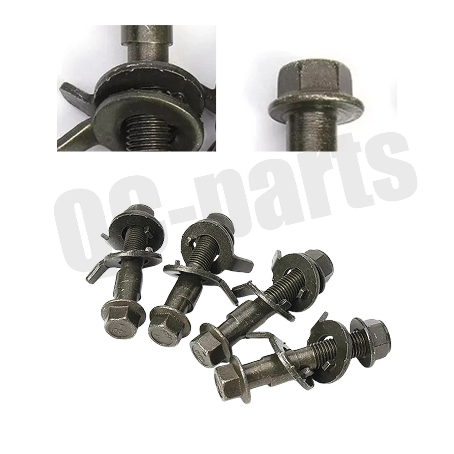 4X 14mm Auto Car Four Wheel Alignment Adjustable Camber Bolts Steel