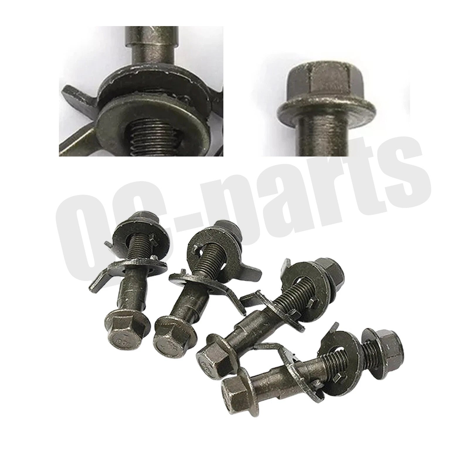 4X 14mm Auto Car Four Wheel Alignment Adjustable Camber Bolts Steel