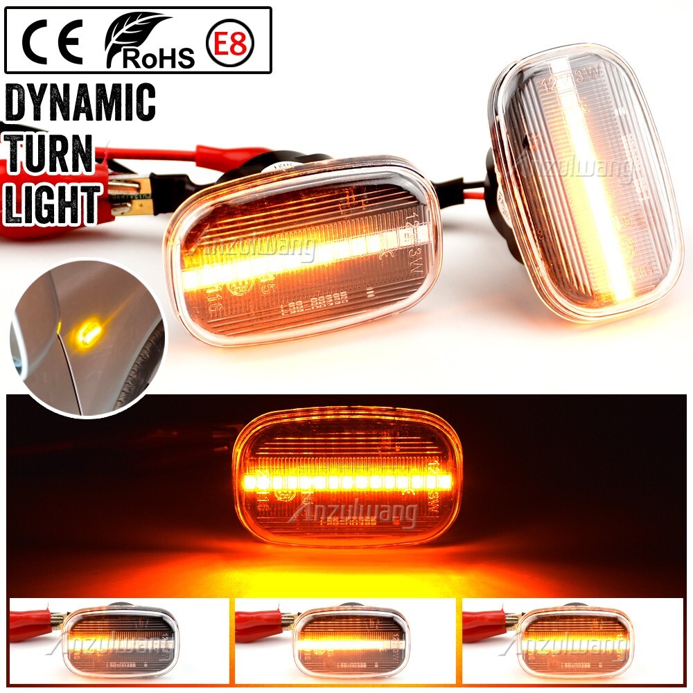 Dynamic Side Marker Turn Light for Toyota Celica T20 Corona Gaia Liteace for Lexus