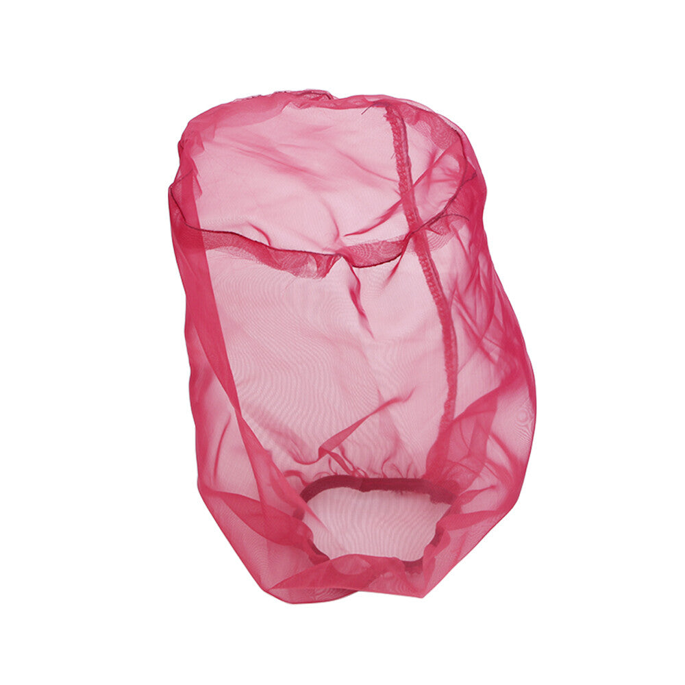 Red New Flow Cylindrical Inflow Air Filter Guard Dust Cover Cloth Short Style Q
