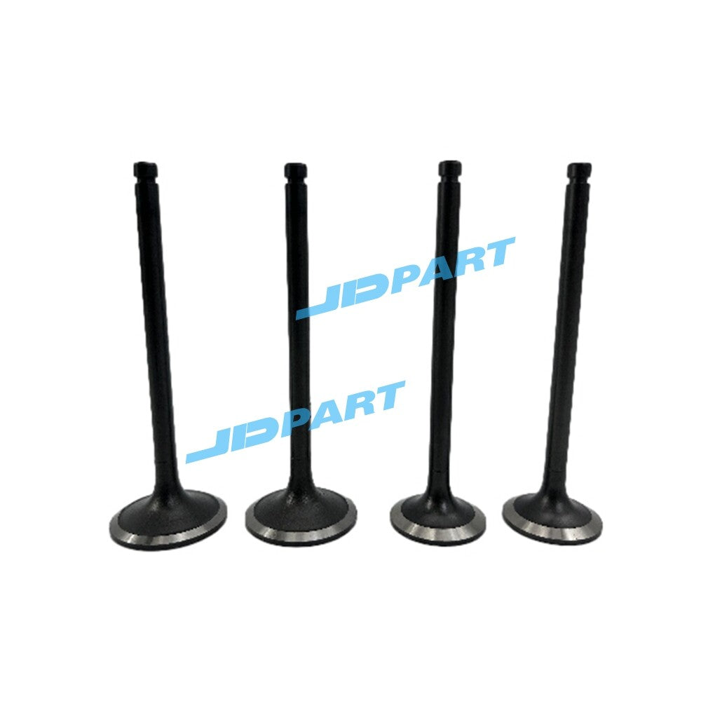4-piece B6000 intake and exhaust valve set for diesel engine parts.