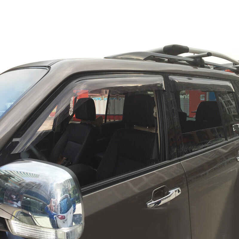 Window Visors Sun Rain Guard Deflector for Mitsubishi Pajero V93 V97 V73 V75 V77