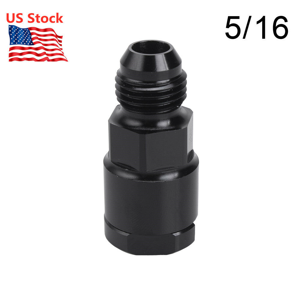 1Pcs Fuel Line EFI Adapter 6AN Male Fit 5/16 Fuel Rail Quick Connect US Q