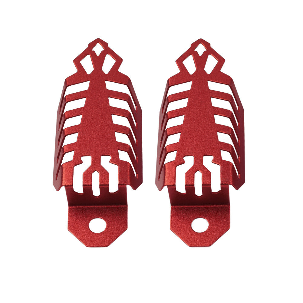 Fork Dust Shock Absorber Spring Covers Universal For Motorcycle Off Road ATV