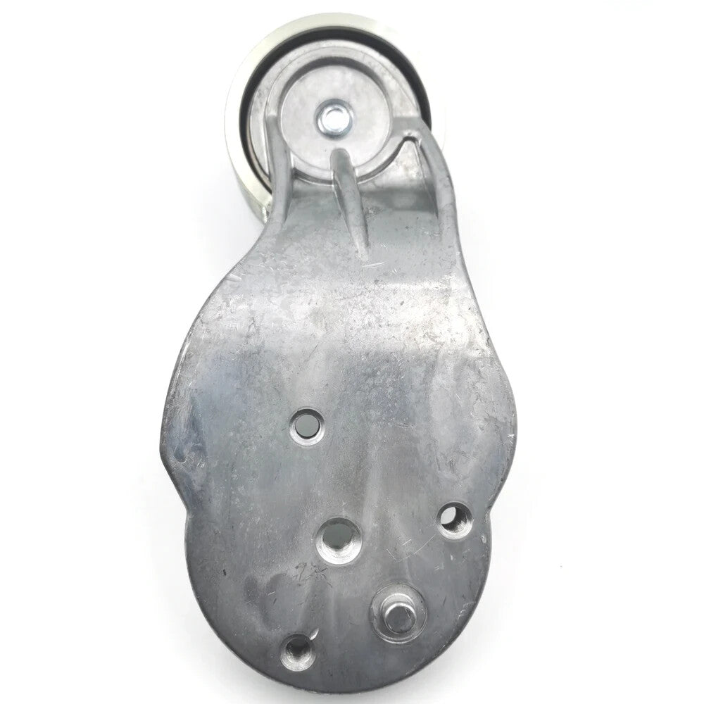 The belt tensioner pulley is suitable for Volvo models 21766717, 20521447, 21153968, 21393207, and 85013791-.