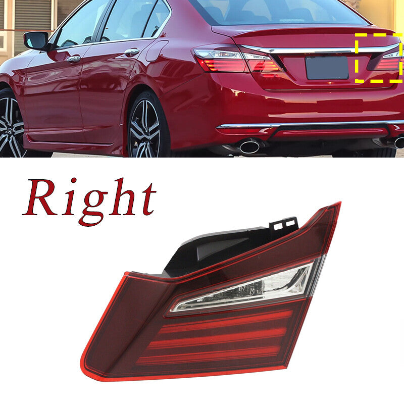 1Pcs Right Tail Light For 2016-2017 for Honda Accord Passenger Side Inner