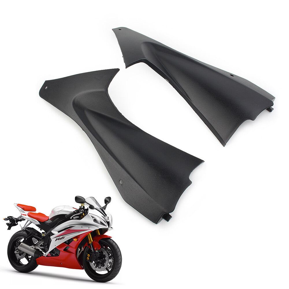 Side Air Duct Cover Fairing Insert Part for Yamaha YZF R6 2006-2007 Black