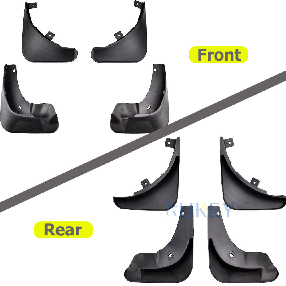 4x Mud Flaps Front Rear Splash Guards Fender for Skoda Fabia MK2 5J 2007-2014 Q