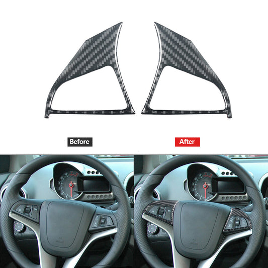 8X Carbon Fiber Window Lift Panel Cover Trim for Subaru Outback Legacy 2015-2017 v