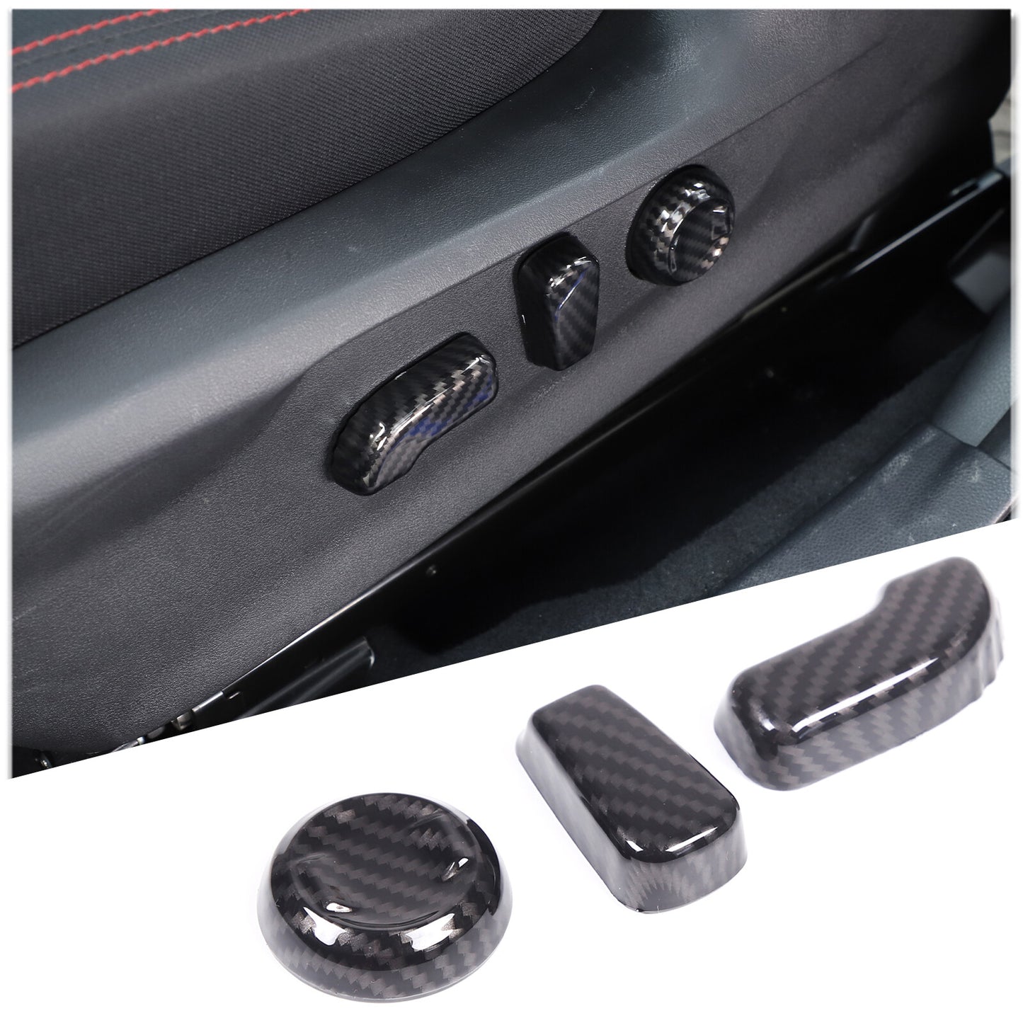 Tricolor Automotive Front Center Grill Insert Cover Exterior for Maserati Grecale 2022+- v
