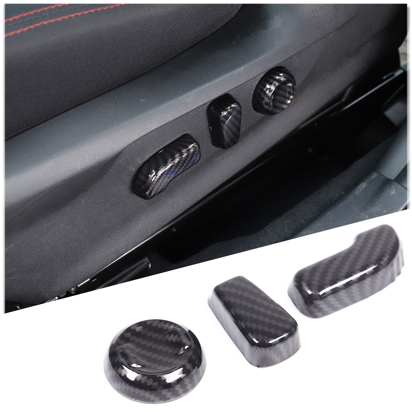 Tricolor Automotive Front Center Grill Insert Cover Exterior for Maserati Grecale 2022+- v