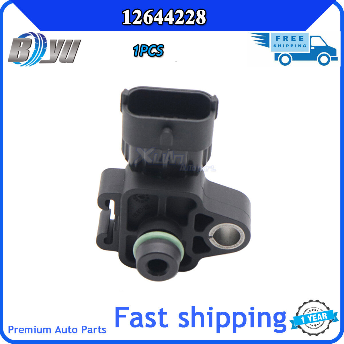 Brand new map pressure sensor for Buick , for Cadillac , , for Hummer , and for Isuzu , model 12644228. v