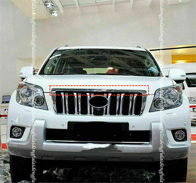 for Toyota Prado FJ150 2010-13 Chrome ABS Front Hood Cover strip Trim replace 1x