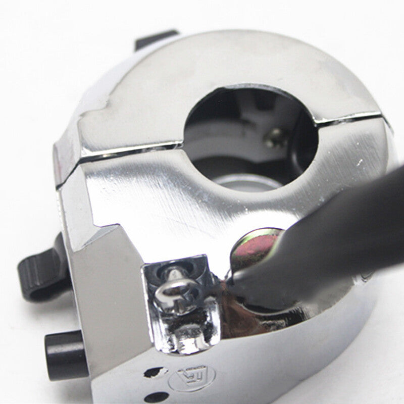 1 piece of electroplated motorcycle handlebar horn button turn signal fog light control switch n