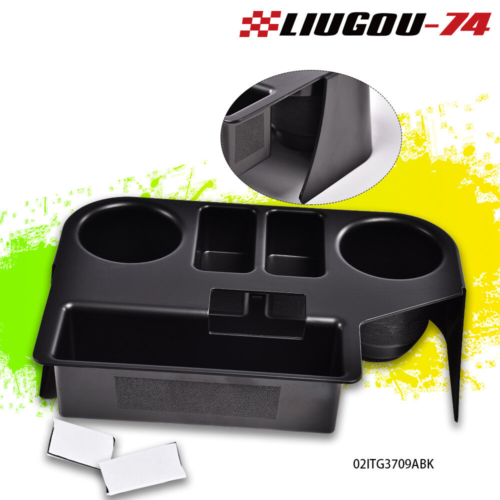 Fit for 1994 - 1997 for Dodge for Ram 1500/2500/3500 Front Center Console Cup Holder Black- v