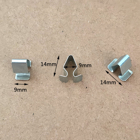 10 Car Interior Panel Trim Moulding Metal Spring Clips for VW GTI for Porsche