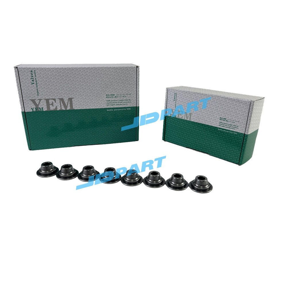 Repair and replace 8 804C-33 valve spring retainers for Perkins engine parts.