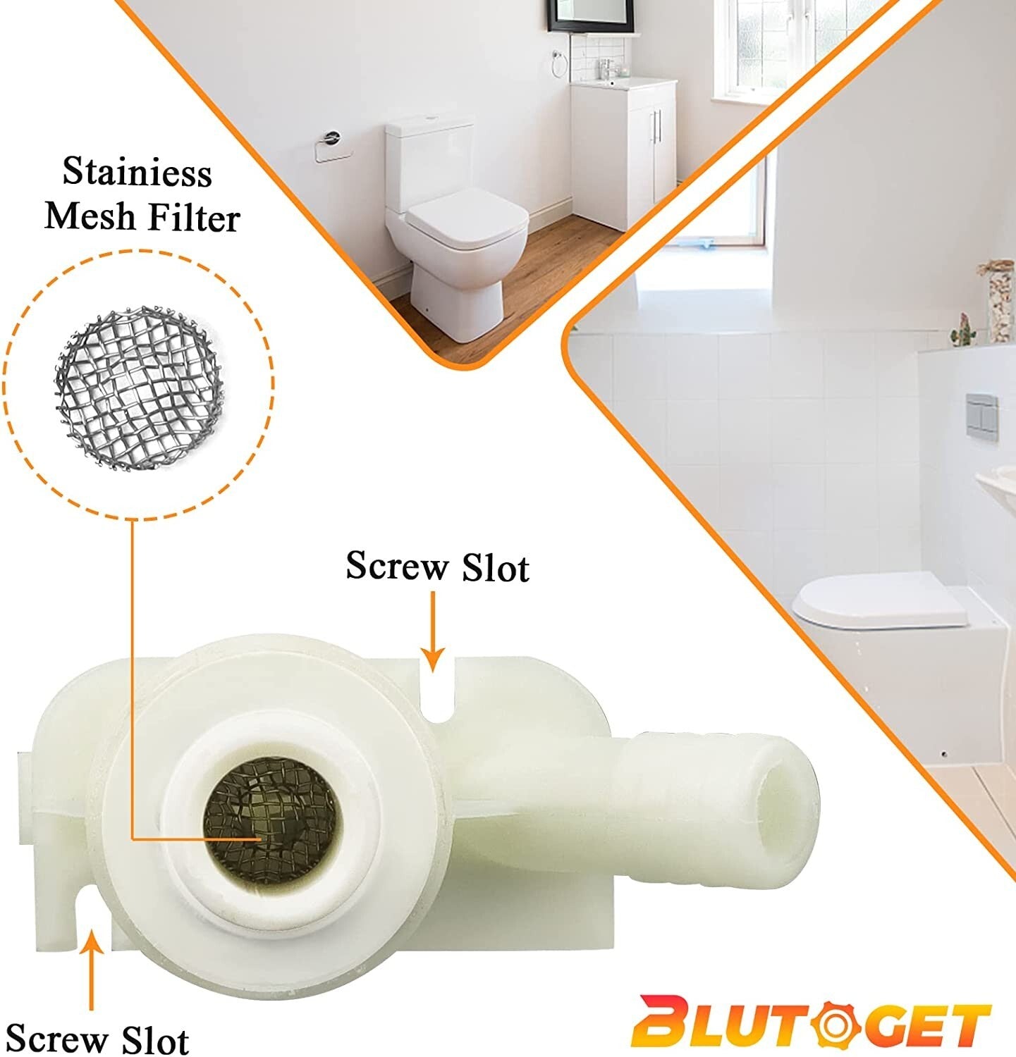Suitable for Dometic upgraded pedal flush toilet valve RV 385311641 300 310 320 Q