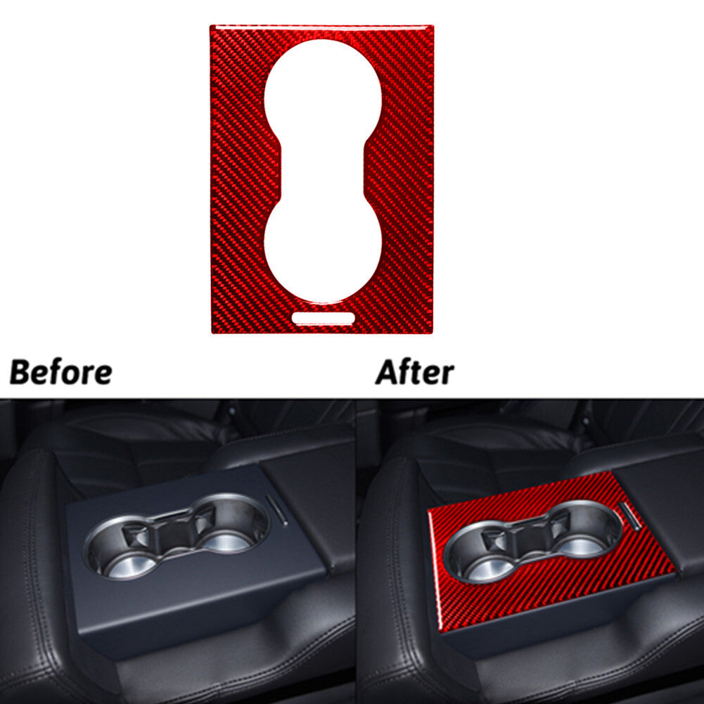 2X Carbon Fiber Climate Control Frame Cover Trim For Matrix 2009-2014 v