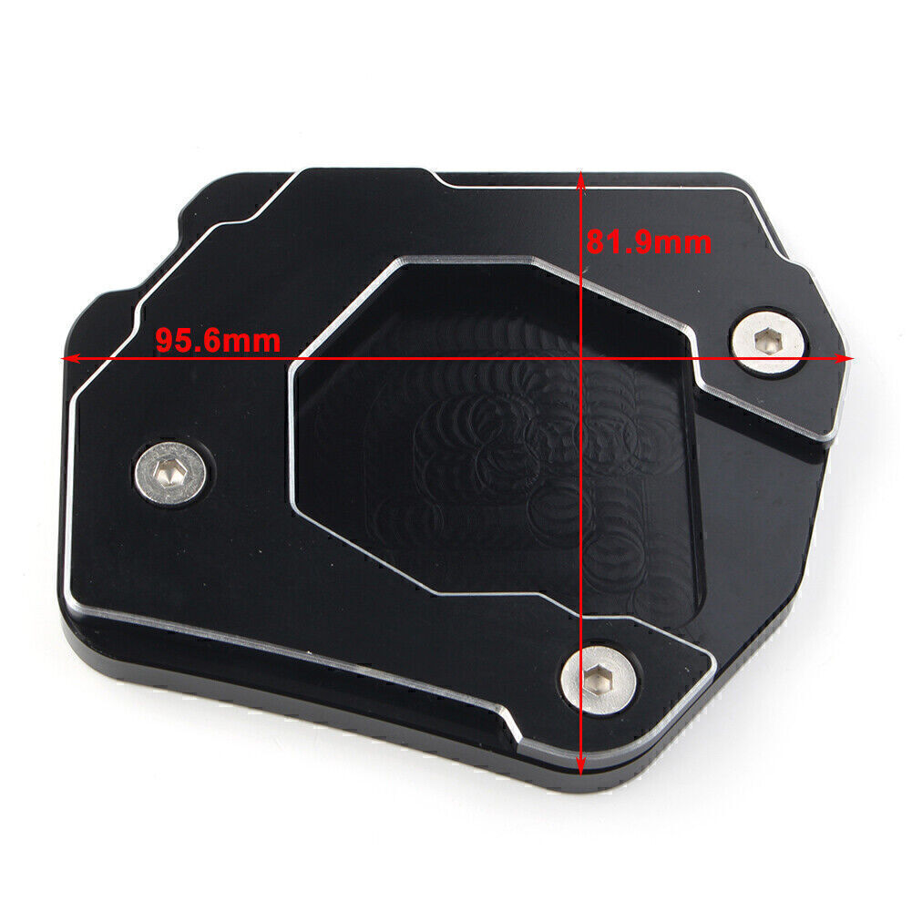 for BMW F800 GS/ADV 15-17 Motor Kickstand Foot Side Stand Extension Pad Plate Q