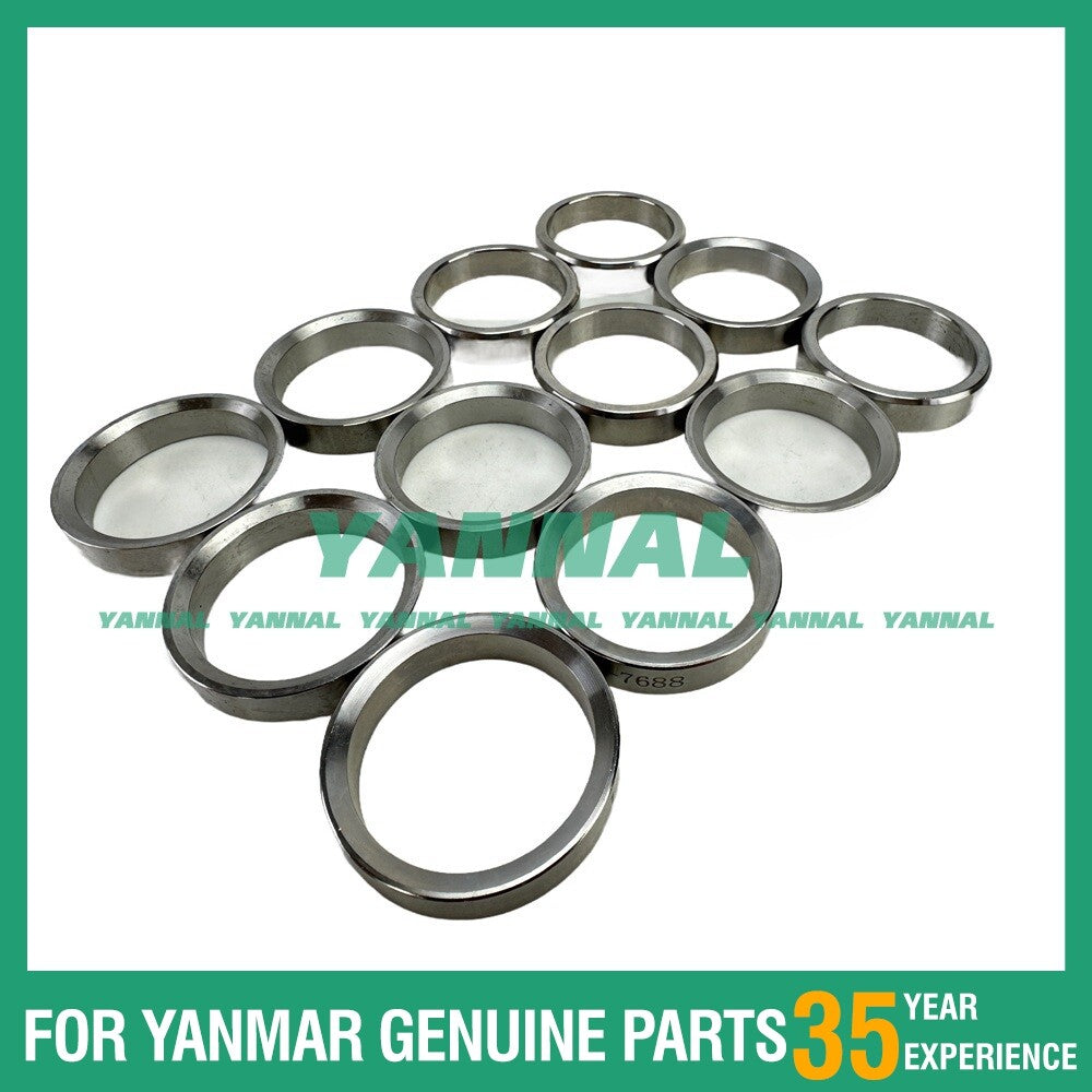 12-piece pack C-9 intake valve for seat 176-7688 for Caterpillar excavator engine parts