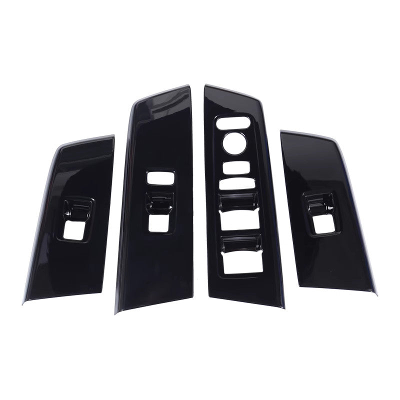 Bright black Inner Window Switch Panel Cover Trim for Honda CRV CR-V 2023 2024 v