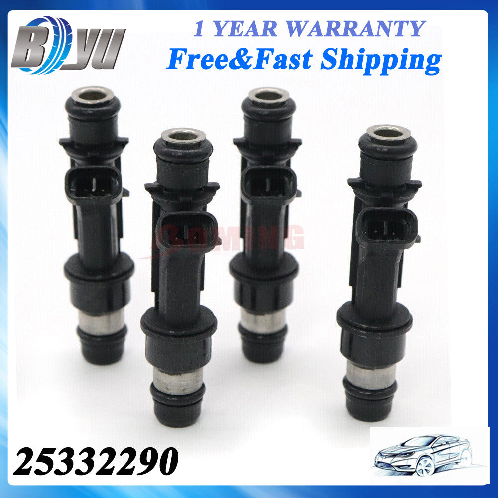 New 96334808 Fuel Injector 25332290 for Suzuki Forenza Breno 2.0L Set of 4