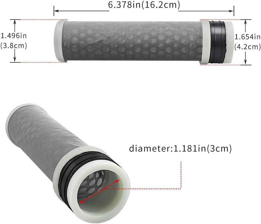 Air Filter Fit for Kubota K7311-82390 6A100-82630 GA100-82630 B21 B2301 B2410