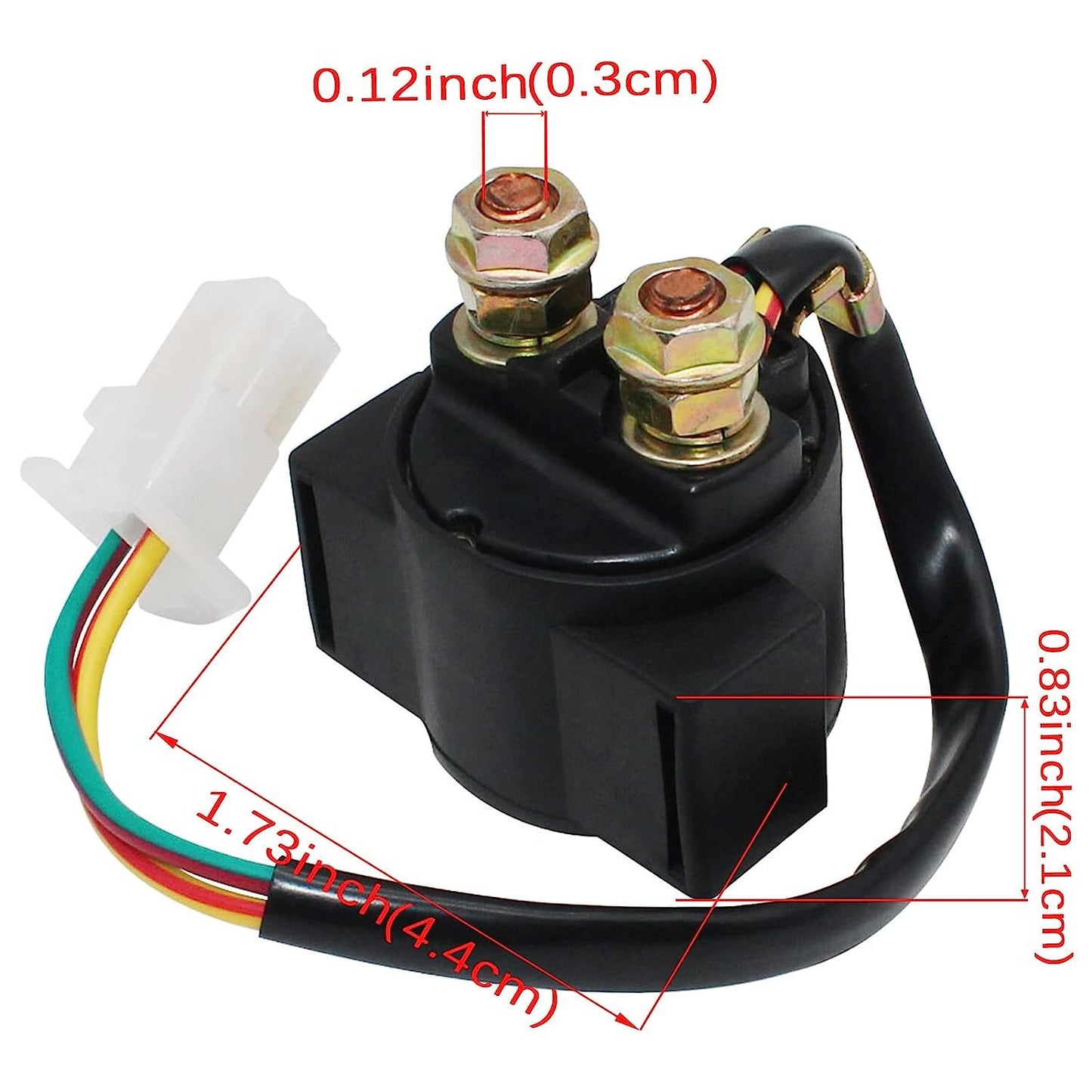 NEW STARTER SOLENOID RELAY for YAMAHA WARRIOR 350 YFM350 YFM350X ATV 1987 - 2004