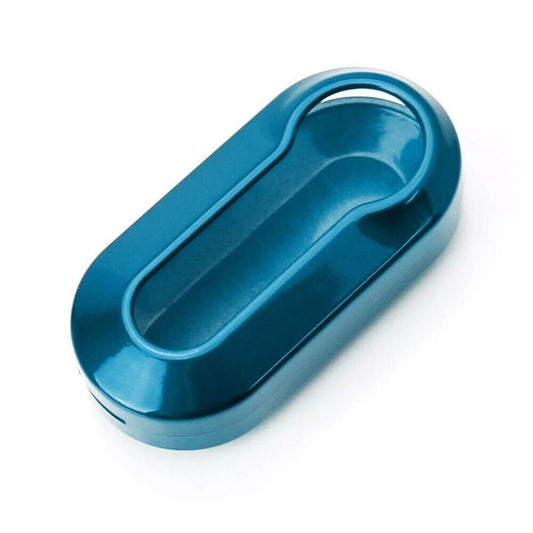 Blue Fob Shell Cover for FIAT 500 500L 500X for Abarth 3-Button Folding Key Parts n