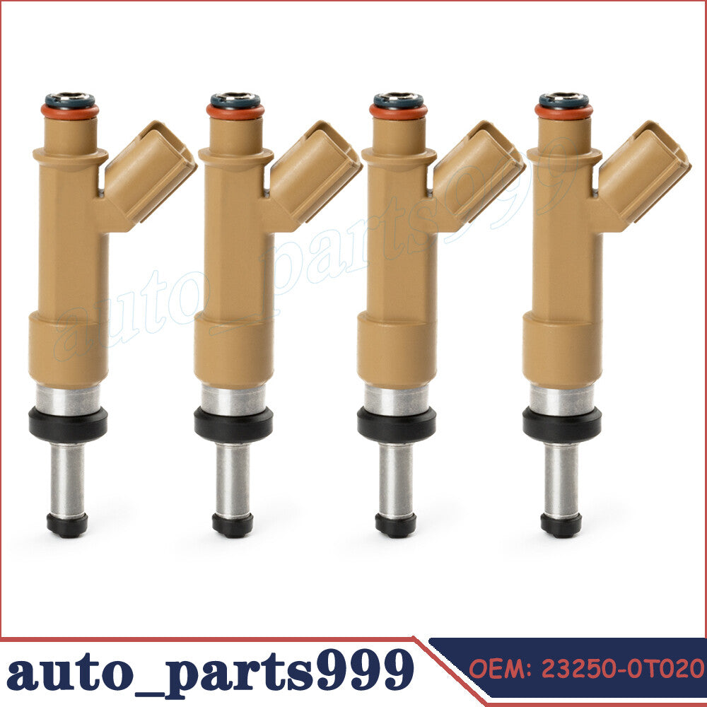4-piece fuel injector kit for Corolla 2009-15 1.8L 2ZR-FE (Matrix 23250-0T020-) n