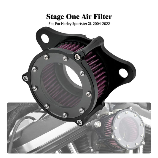 Clarity Air Cleaner Filter Red Intake for Harley Sportster 883 1200 48 72 04-22 Q
