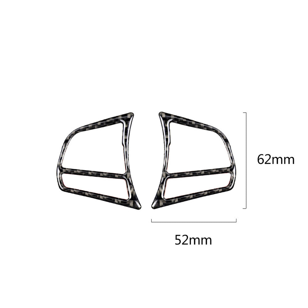 Red Carbon Fiber Automatic Gear Shift Cover for Subaru Legacy Outback 2010-14 v