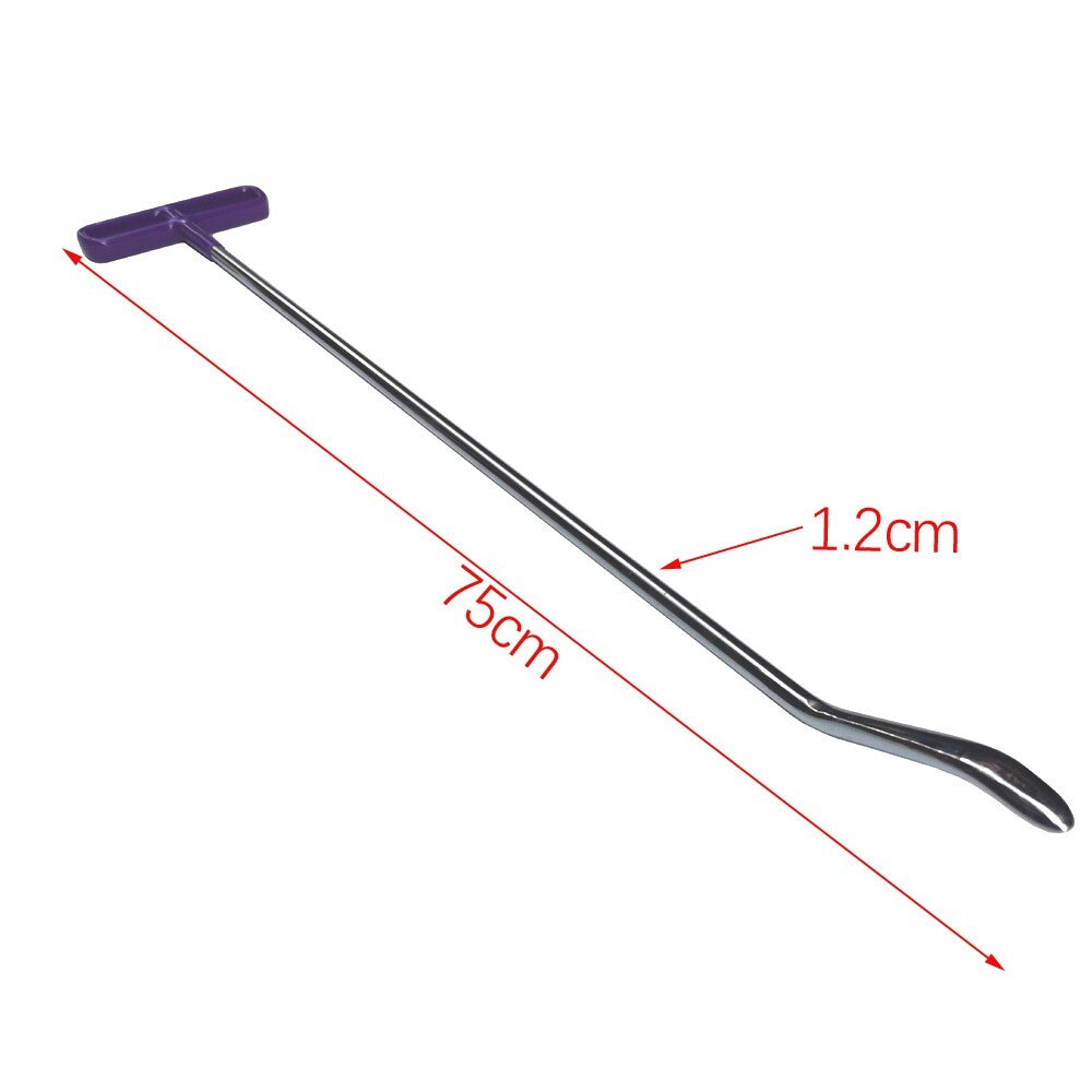 Car Paintless Dent Repair Tools Push Rod Puller Hail Dent Removal Rods Anti-slip v
