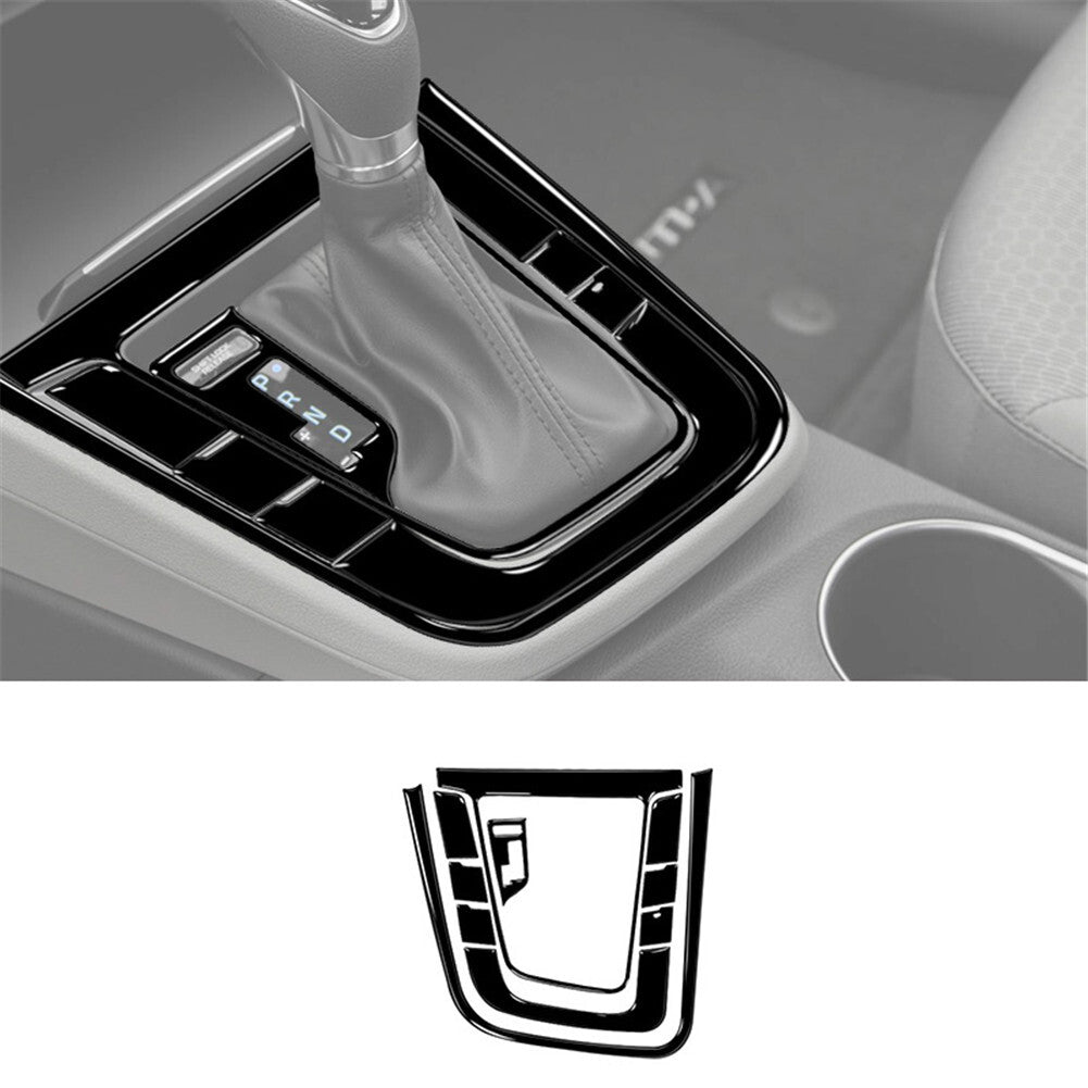 Carbon Fiber Headlight Control Cover Trim for Jetta Sedan 2011-2014 v