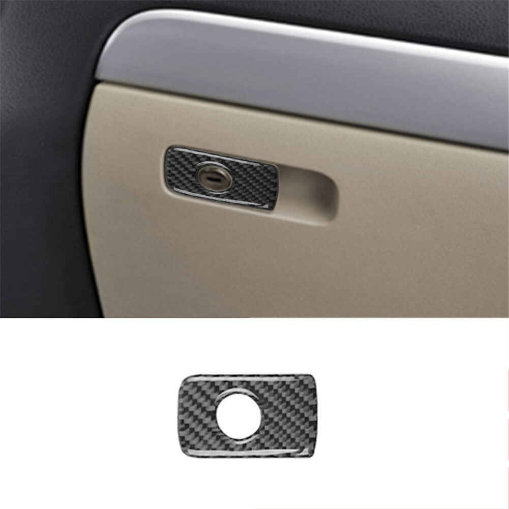 Carbon fiber glove compartment handle for Volkswagen for Jetta sedan 2011-2014 type A