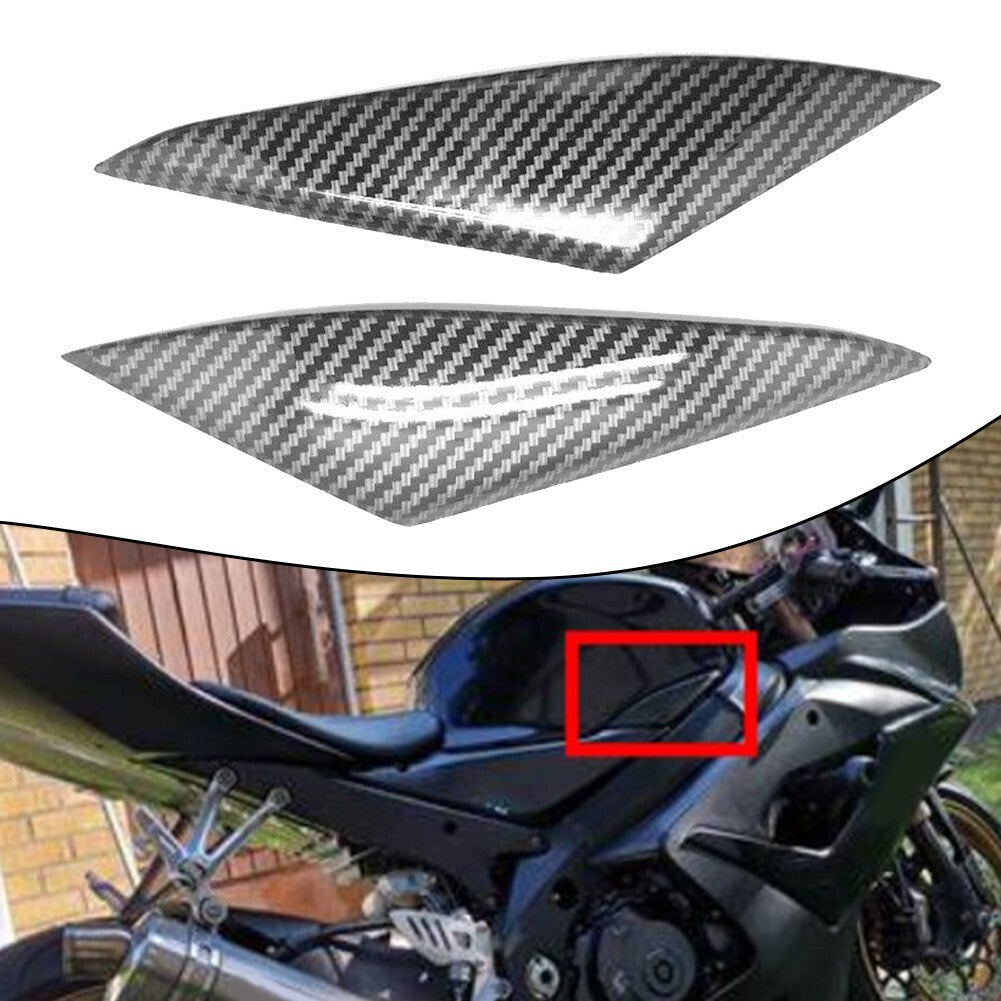 Carbon Fiber Under Gas Tank Side Cover Fairing For- for SUZUKI GSX-R 1000 2005-2006 v