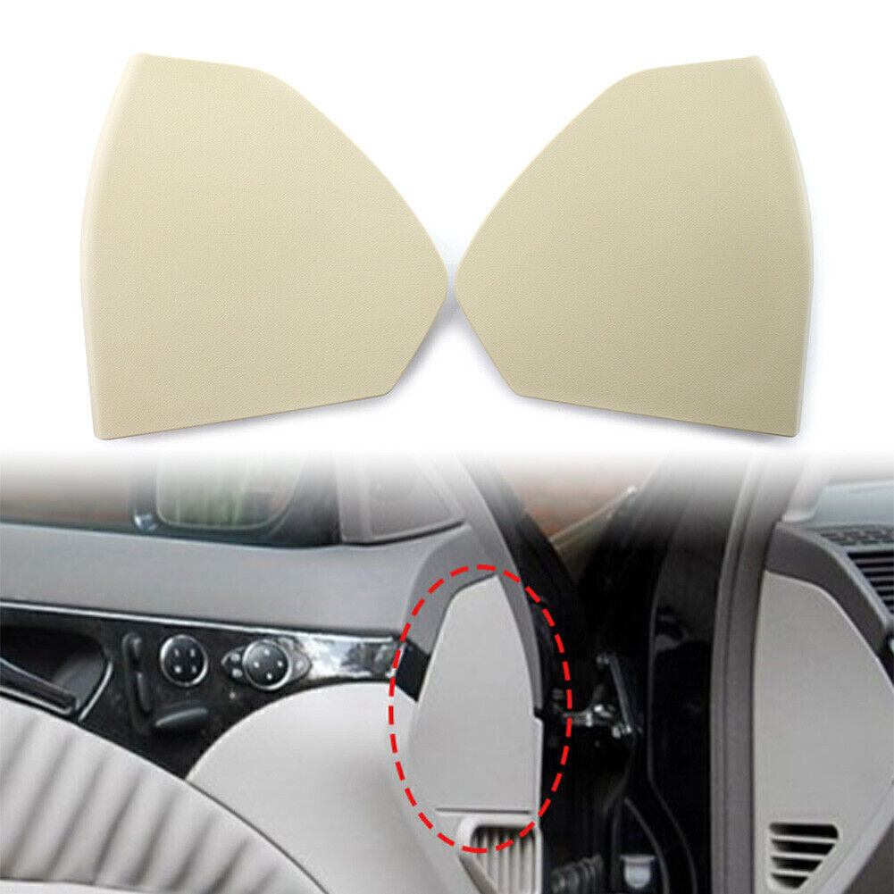 2PCS Car Front Door Upper Cover Trim Beige Fit for Mercedes W211 E-Class 2003-2009