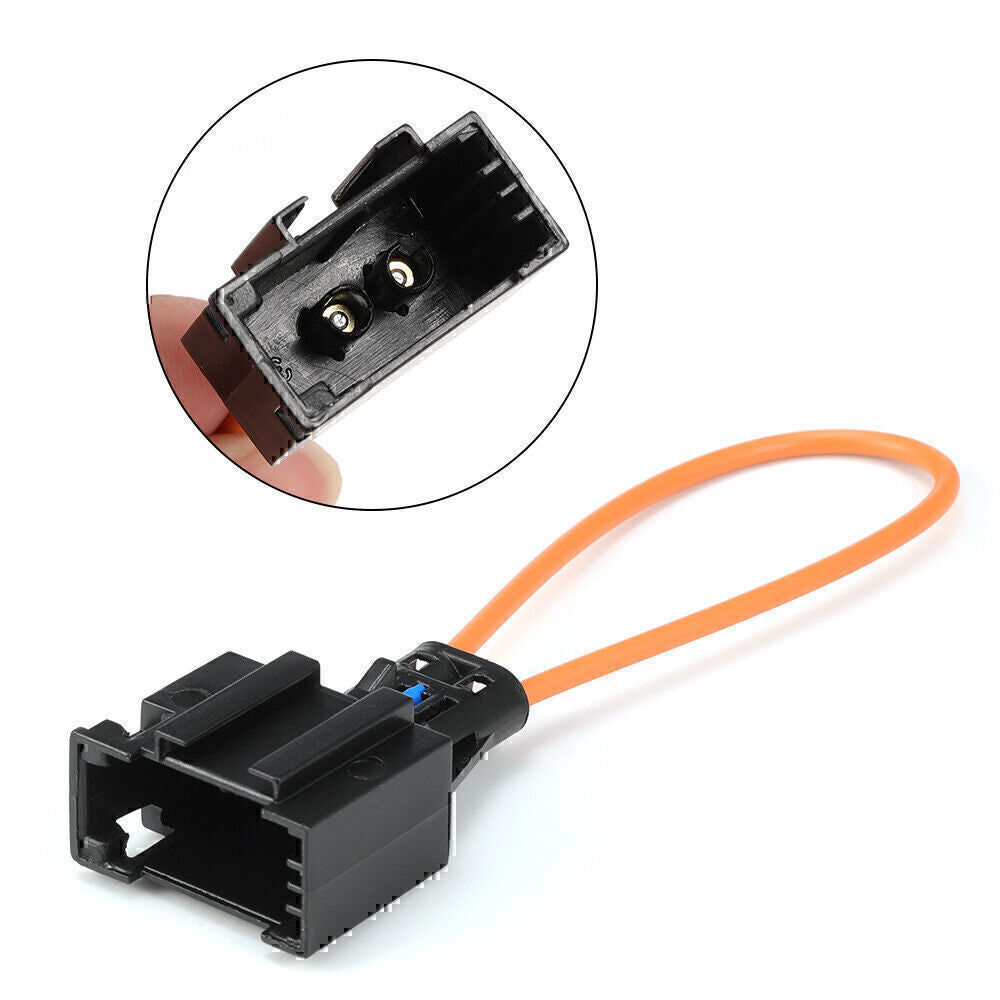 MOST Fiber Optic Optical Loop Bypass Female Adapter fit for Mercedes for BMW for Porsche US