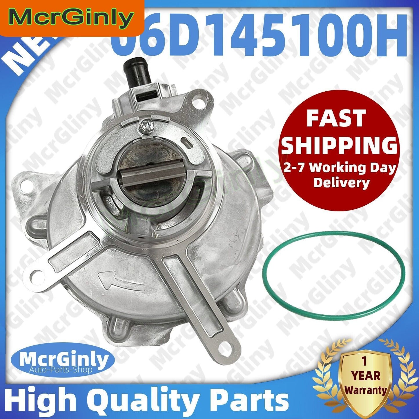 Engine brake vacuum pump 06D145100H is suitable for Passat , for Golf Eos, for Audi A3, A4, A6, TT, etc. n
