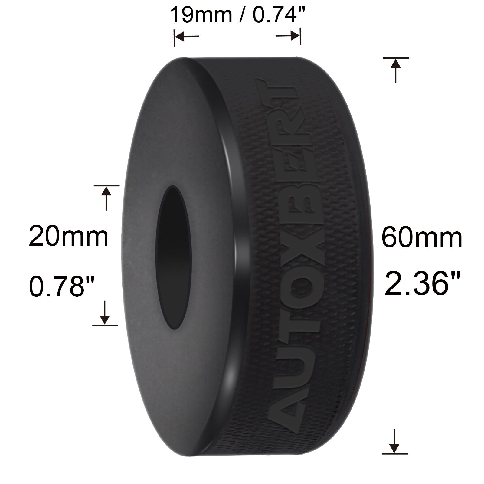 Universal Rubber JackPads with 25mm Jack Adapter Rubber Pad Rubber Buffer