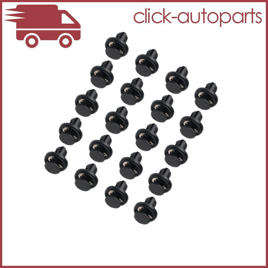 20x Front Bumper Push-Type Clips Retainer Fits for Accord for Civic for CR-V Element RDX for MDX