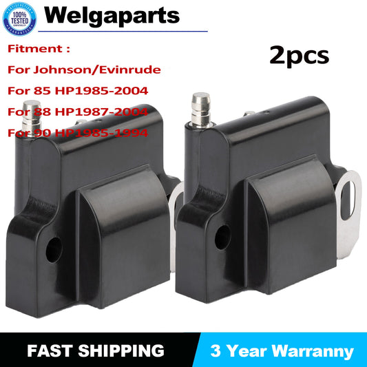 2X Ignition Coil For Johnson Evinrude 150-300HP Engines Replaces 582508 18-5179
