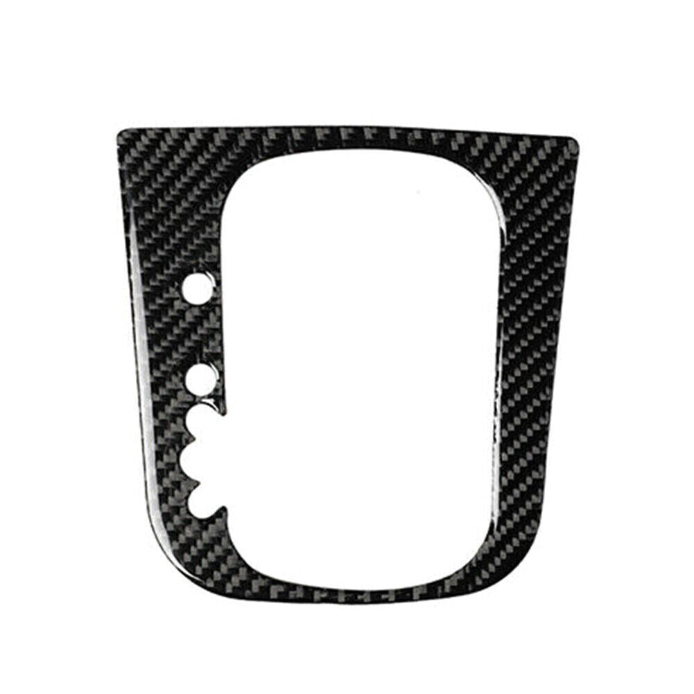 Carbon Fiber Gear Shift Panel Cover for Volkswagen for VW for Golf 6 MK6 08-12 Black