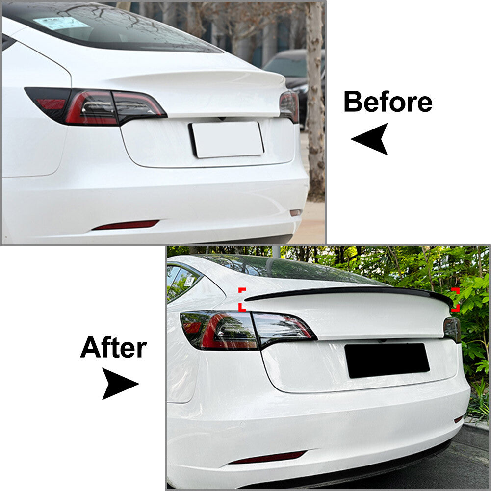 Rear Trunk Spoiler Wing for Tesla Model 3 2017-2023 2018 2019