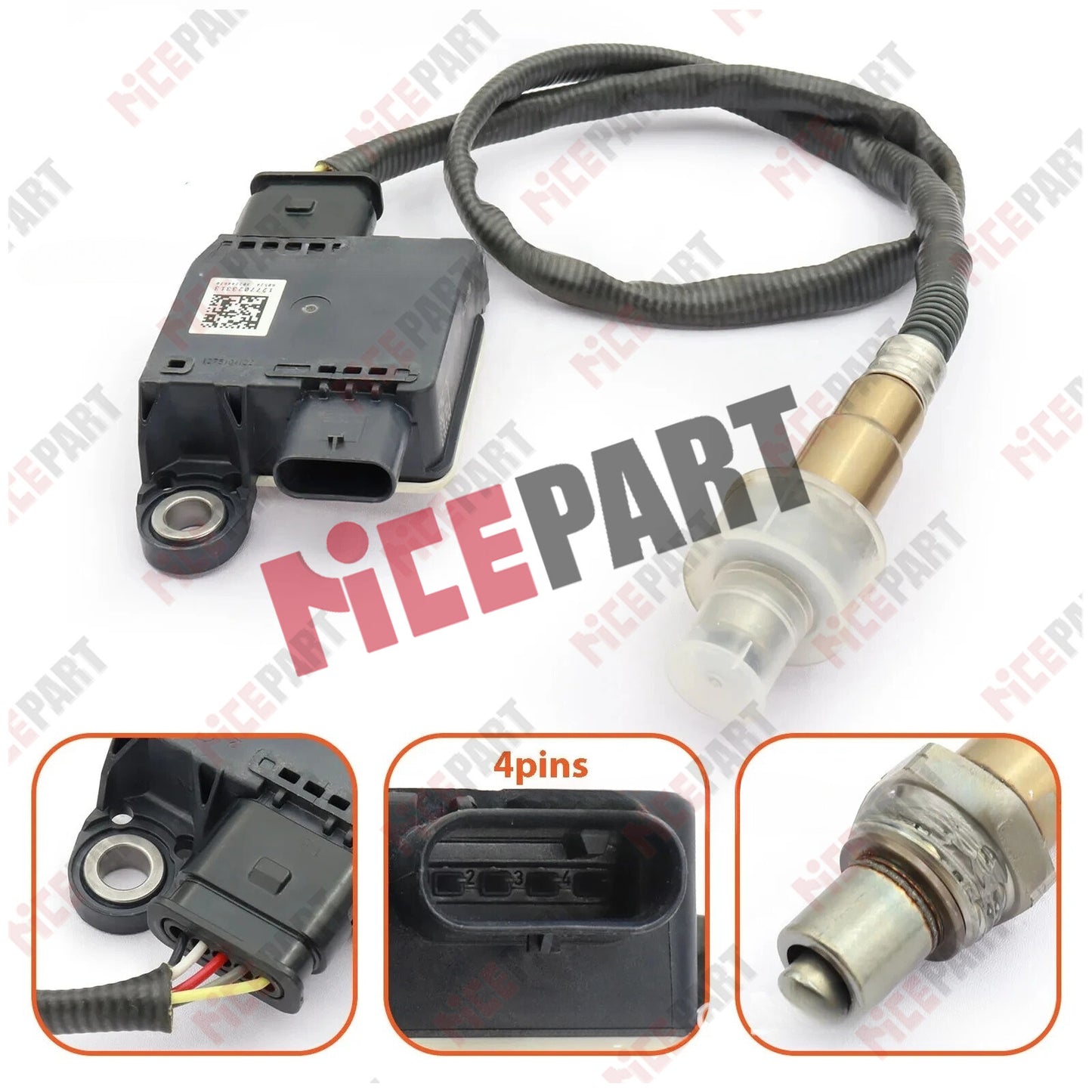0281008069 Diesel PM Exhaust Particulate Sensor Compatible for Mercedes 12V