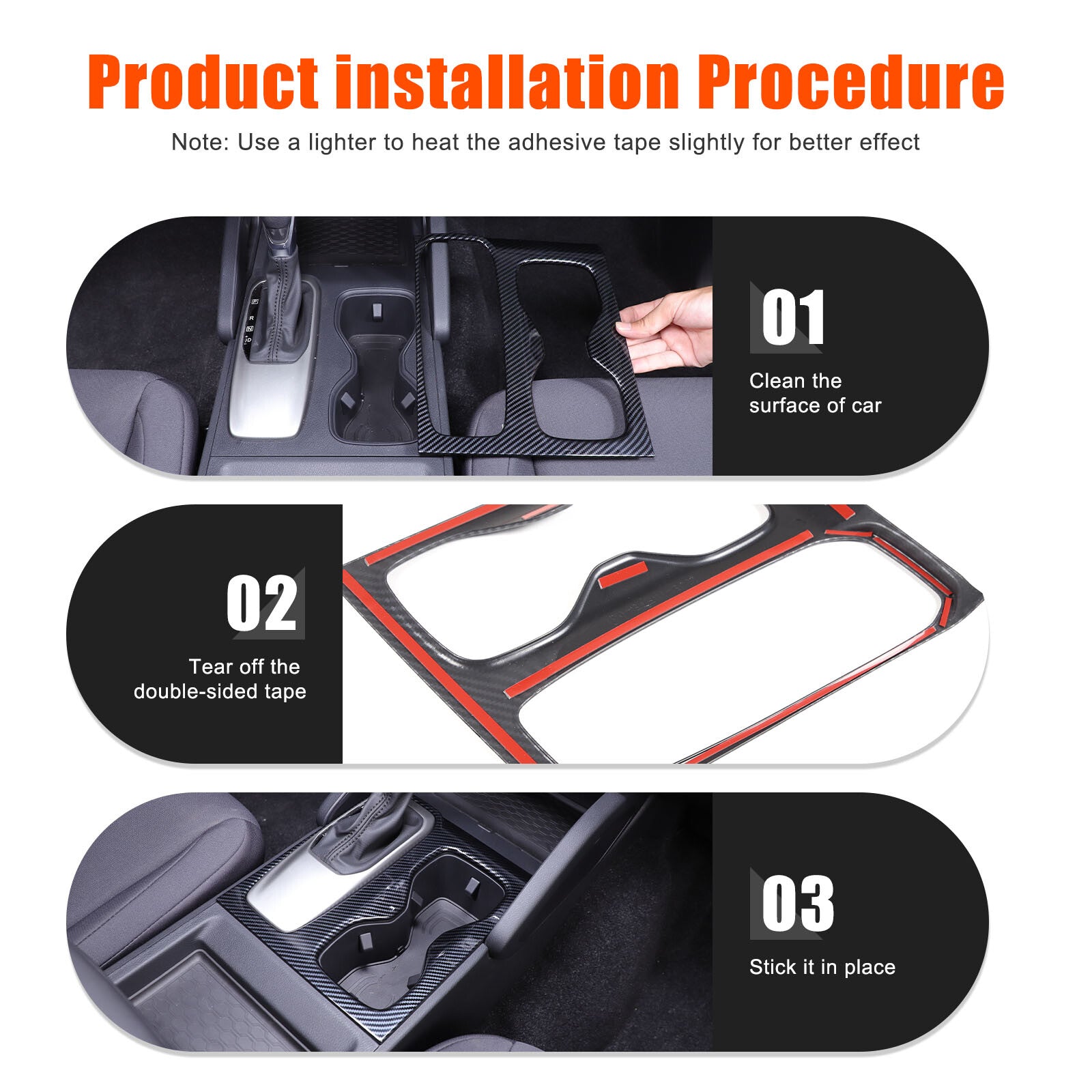 Steering Wheel Switch Button Cover for Land Rover Discovery Sport 2015 - 19- v