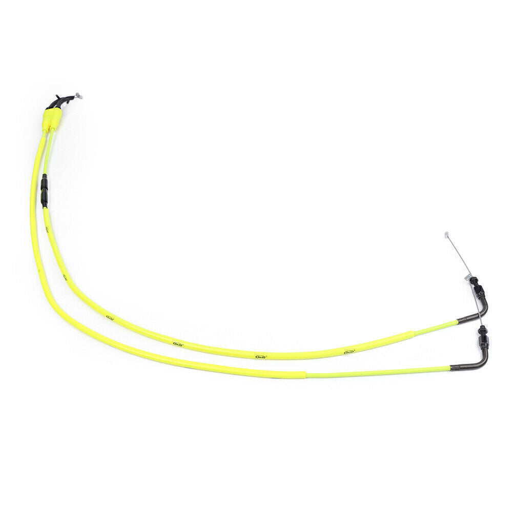 Throttle Cable Accelerate Wire Line Fit for YAMAHA MT-09 FZ09 2014 2015 2016 Yellow Q