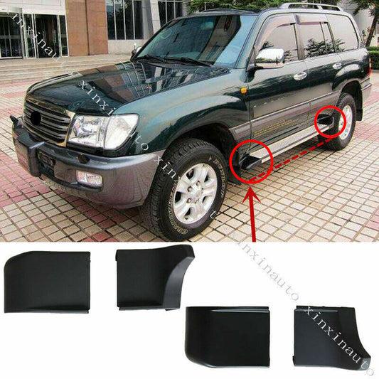 Running Boards Nerf Bars Foot Pedal Ends Cover for Toyota for Land Cruiser 1998-2007 Q